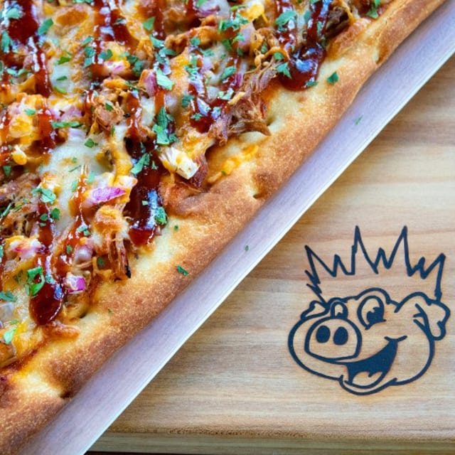 BBQ Chicken Flatbread.