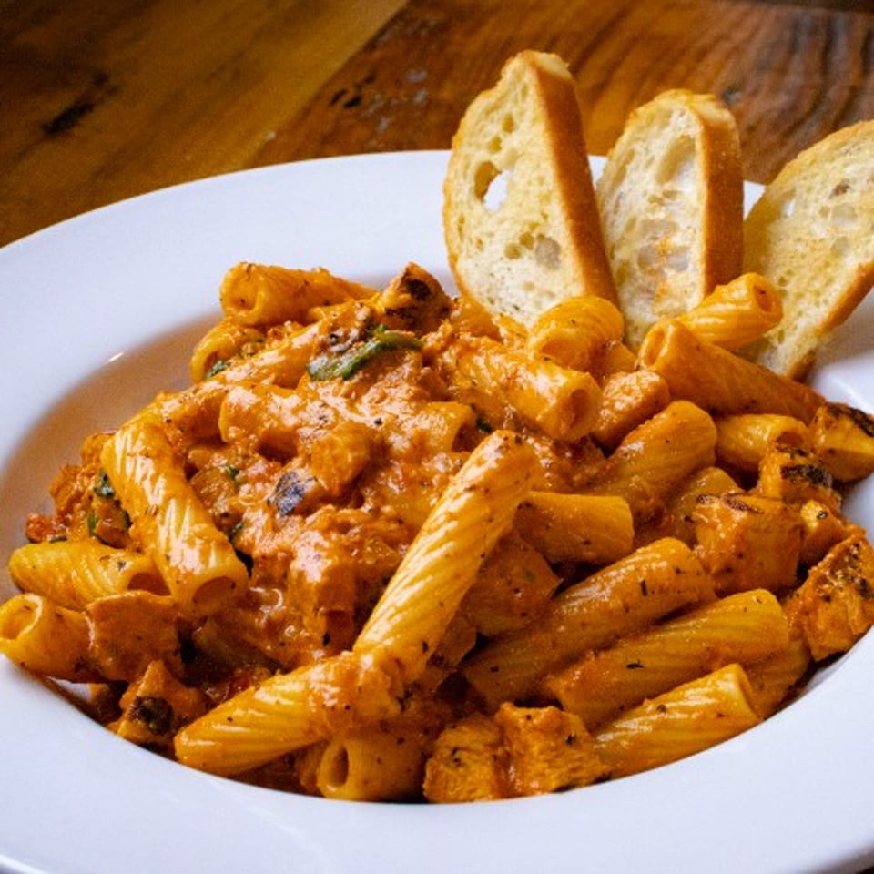 Tuscan Chicken Pasta.