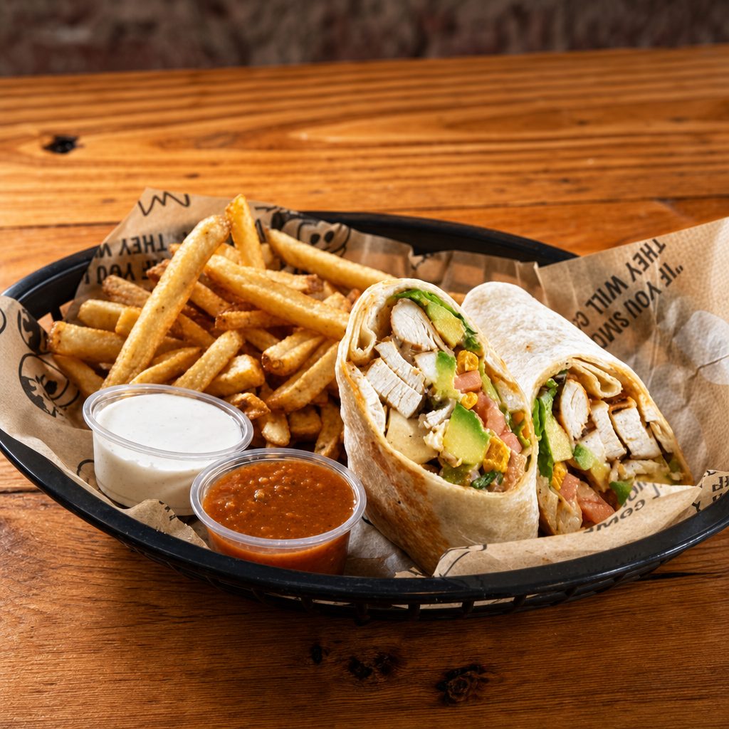 California Chicken Wrap.