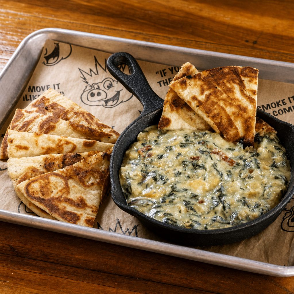 Spinach Artichoke Dip.