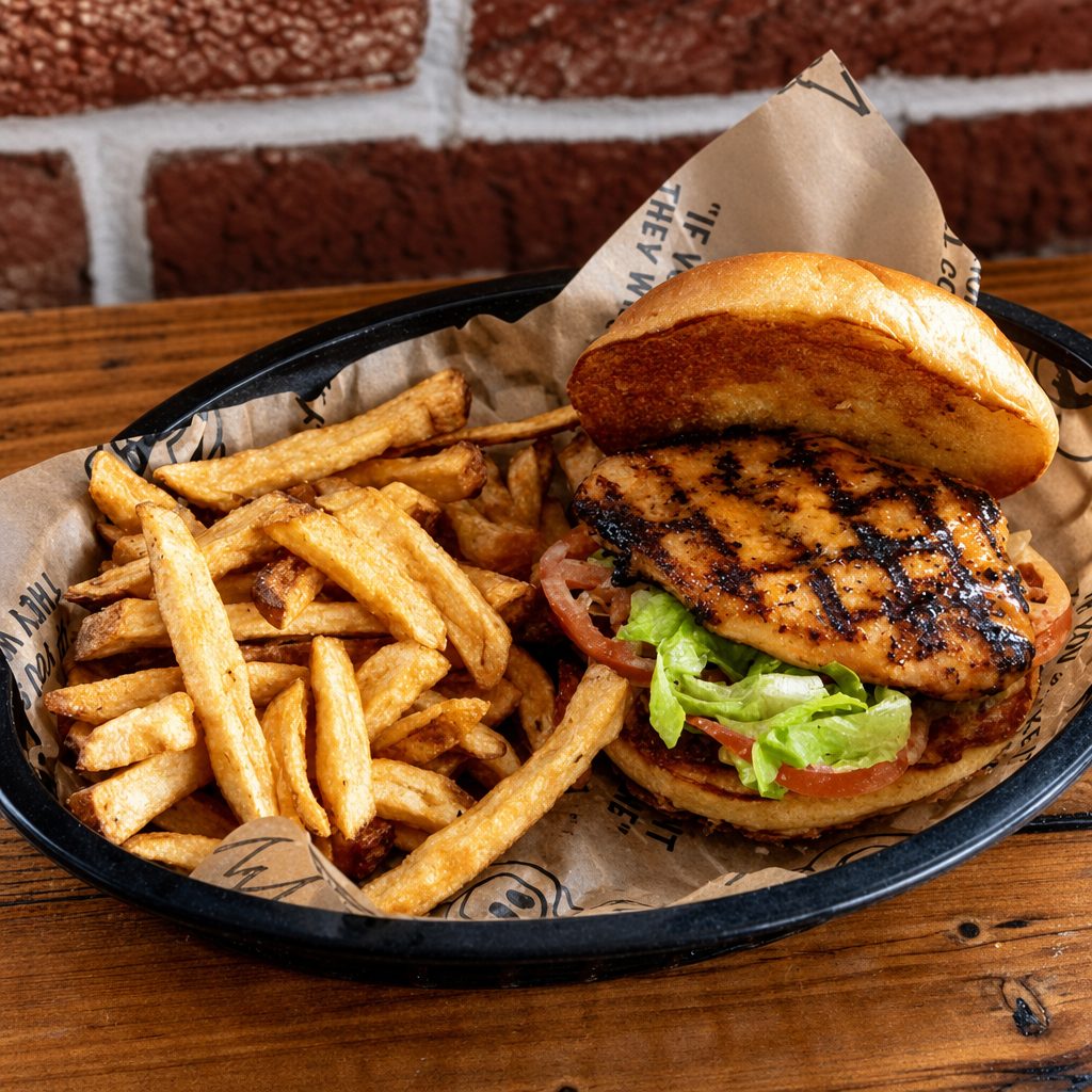 Grilled Chicken Sandwich.