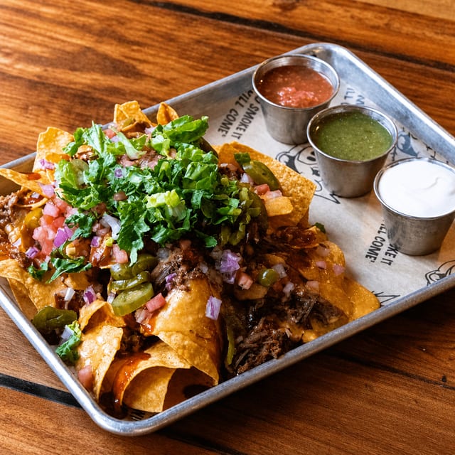 BBQ King Nachos.