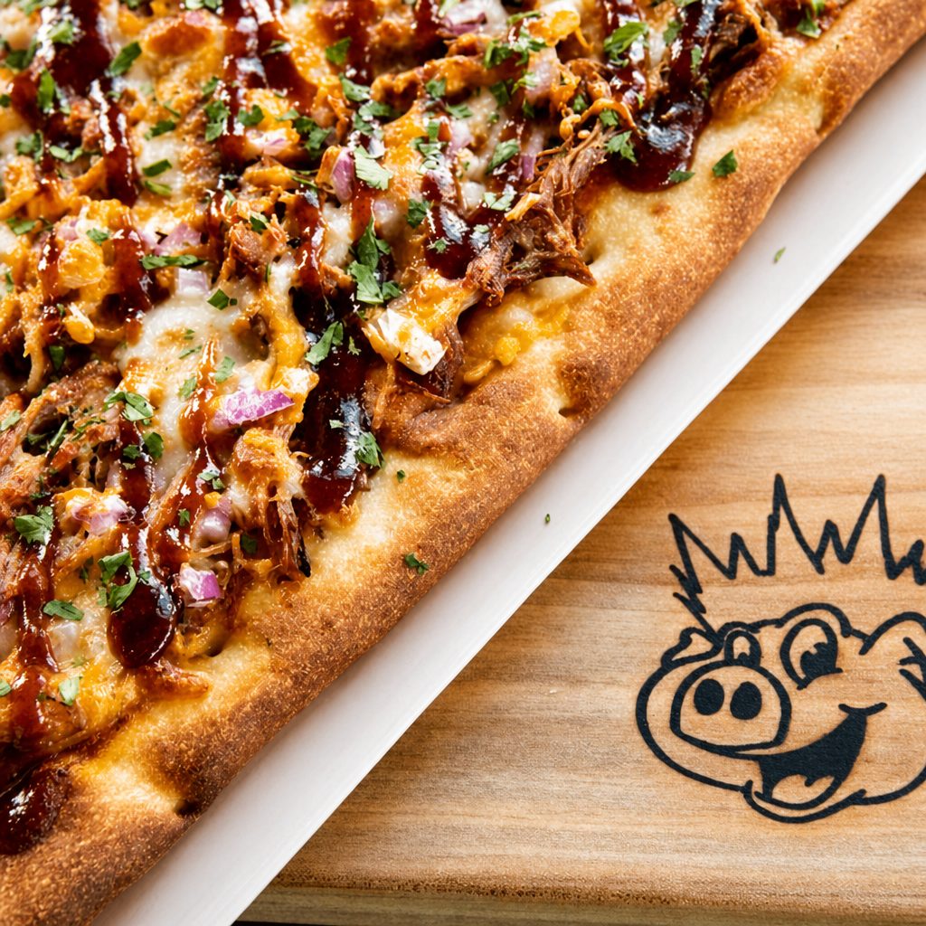 BBQ Chicken Flatbread.