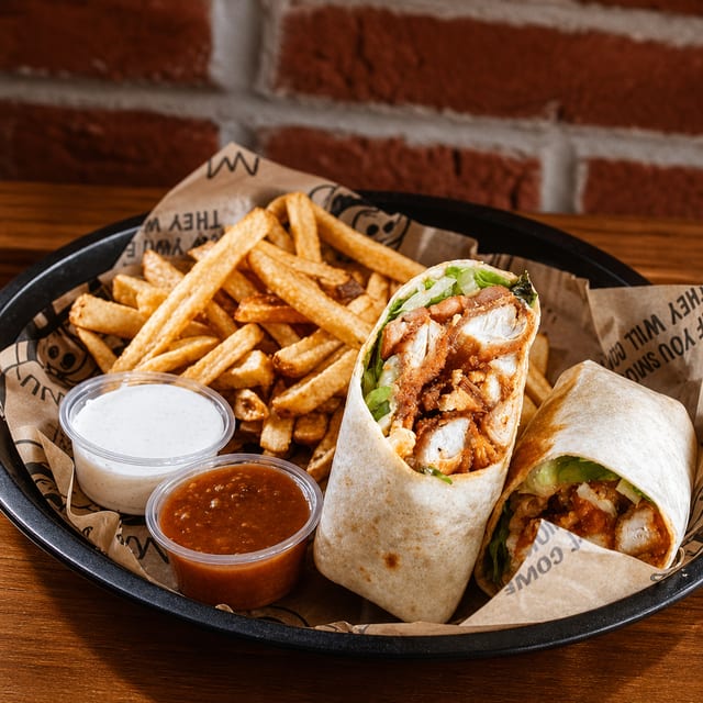 Buffalo Chicken Wrap.