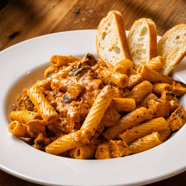 Tuscan Chicken Pasta.